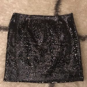 Michael by Michael Kors Two Tone Sequin Mini